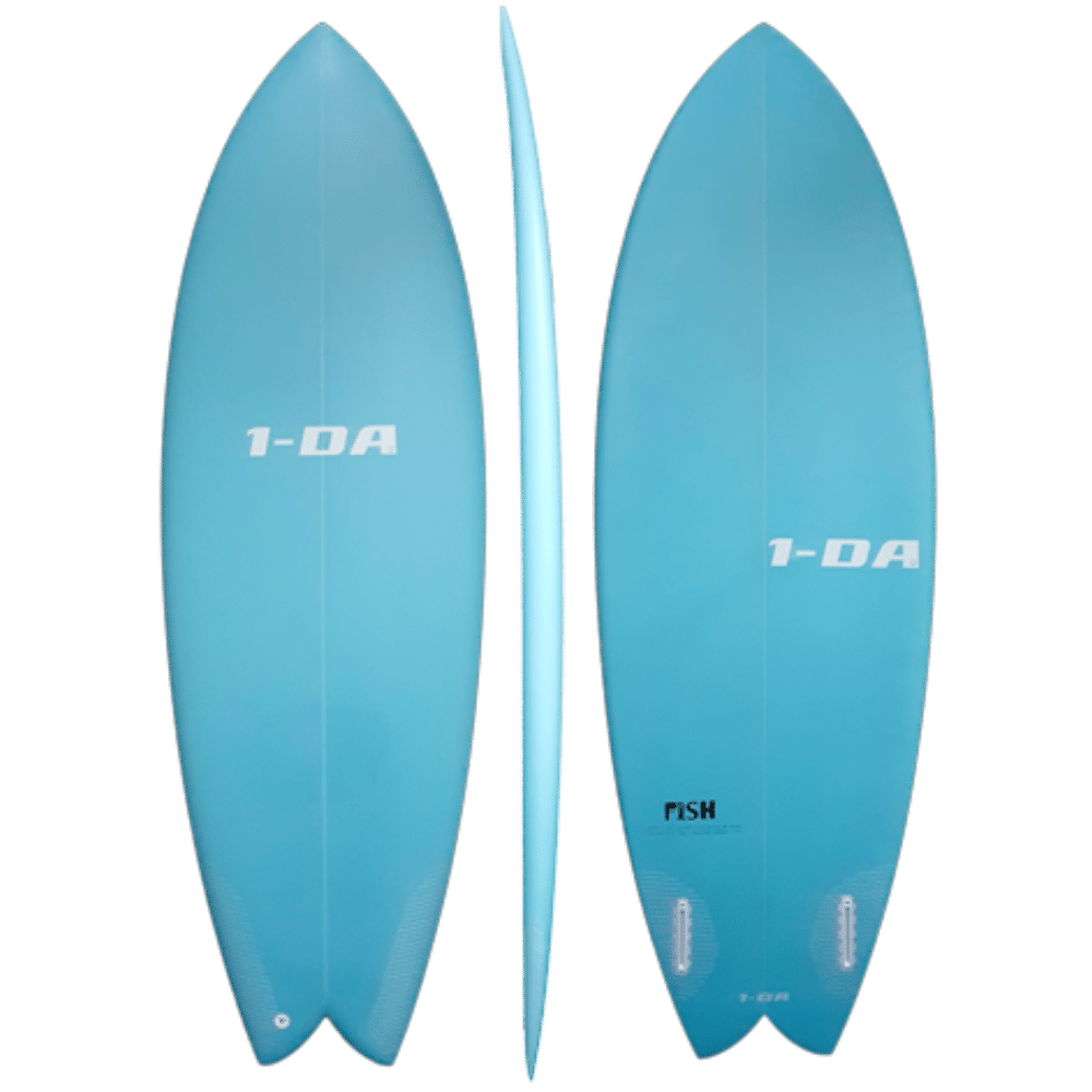 FISH Twin Fin Surfboards | 1-DA Shapes Surfboards Australia